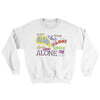 Alone Ugly Sweater White | Funny Shirt from Famous In Real Life