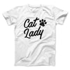 Cat Lady Men/Unisex T-Shirt White | Funny Shirt from Famous In Real Life