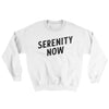 Serenity Now Ugly Sweater White | Funny Shirt from Famous In Real Life