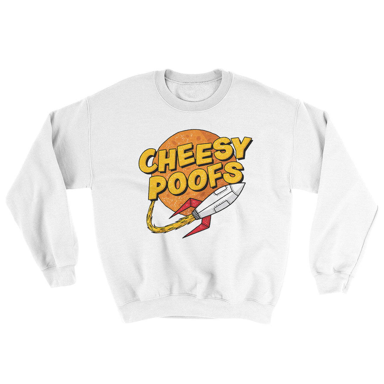 Cheesy Poofs Ugly Sweater | Funny Shirt from Famous In Real Life