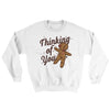 Thinking Of You Ugly Sweater White | Funny Shirt from Famous In Real Life