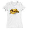 The Baseball Furies Women's T-Shirt White | Funny Shirt from Famous In Real Life