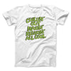 Chillin' Out Maxin' Relaxin All Cool Men/Unisex T-Shirt White | Funny Shirt from Famous In Real Life