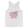 Kellermans Dance Party Funny Movie Men/Unisex Tank Top White | Funny Shirt from Famous In Real Life