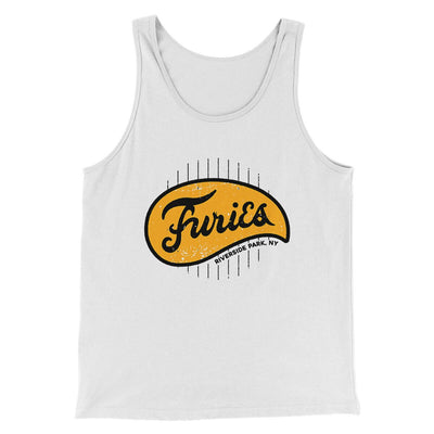 The Baseball Furies Funny Movie Men/Unisex Tank Top White | Funny Shirt from Famous In Real Life