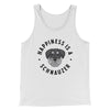 Happiness Is A Schnauzer Men/Unisex Tank Top White | Funny Shirt from Famous In Real Life