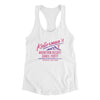 Kellermans Dance Party Women's Racerback Tank White | Funny Shirt from Famous In Real Life