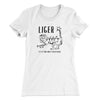 Liger Women's T-Shirt White | Funny Shirt from Famous In Real Life