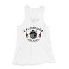 Catsparilla Women's Flowey Racerback Tank Top White | Funny Shirt from Famous In Real Life