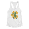 Bold And Brash Women's Racerback Tank White | Funny Shirt from Famous In Real Life