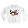 Salty Chips Ugly Sweater White | Funny Shirt from Famous In Real Life