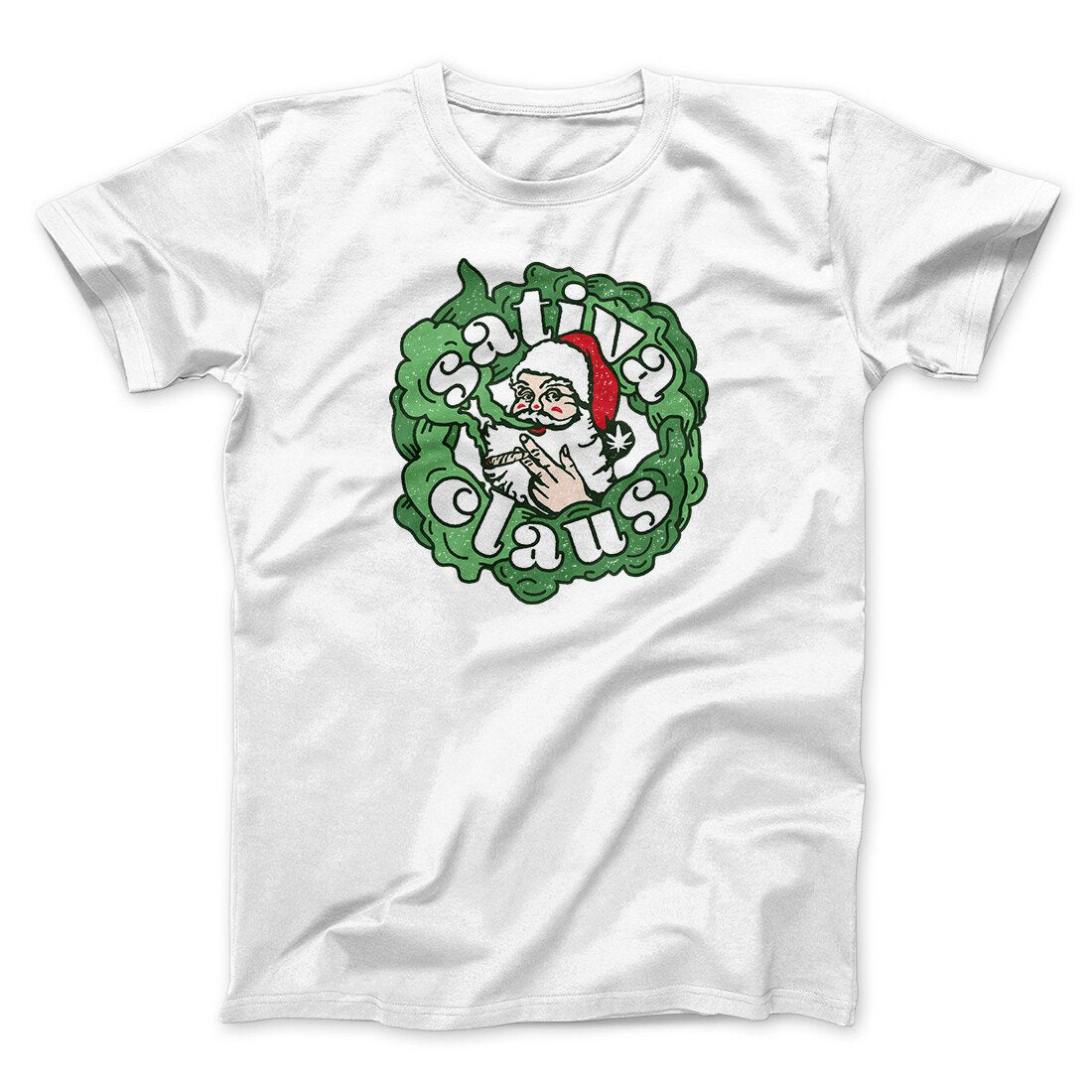 Sativa Claus Men/Unisex T-Shirt | Funny Shirt from Famous In Real Life