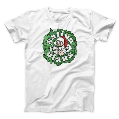 Sativa Claus Men/Unisex T-Shirt White | Funny Shirt from Famous In Real Life