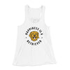 Happiness Is A Retriever Women's Flowey Racerback Tank Top White | Funny Shirt from Famous In Real Life