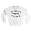 Official Taste Tester Ugly Sweater White | Funny Shirt from Famous In Real Life