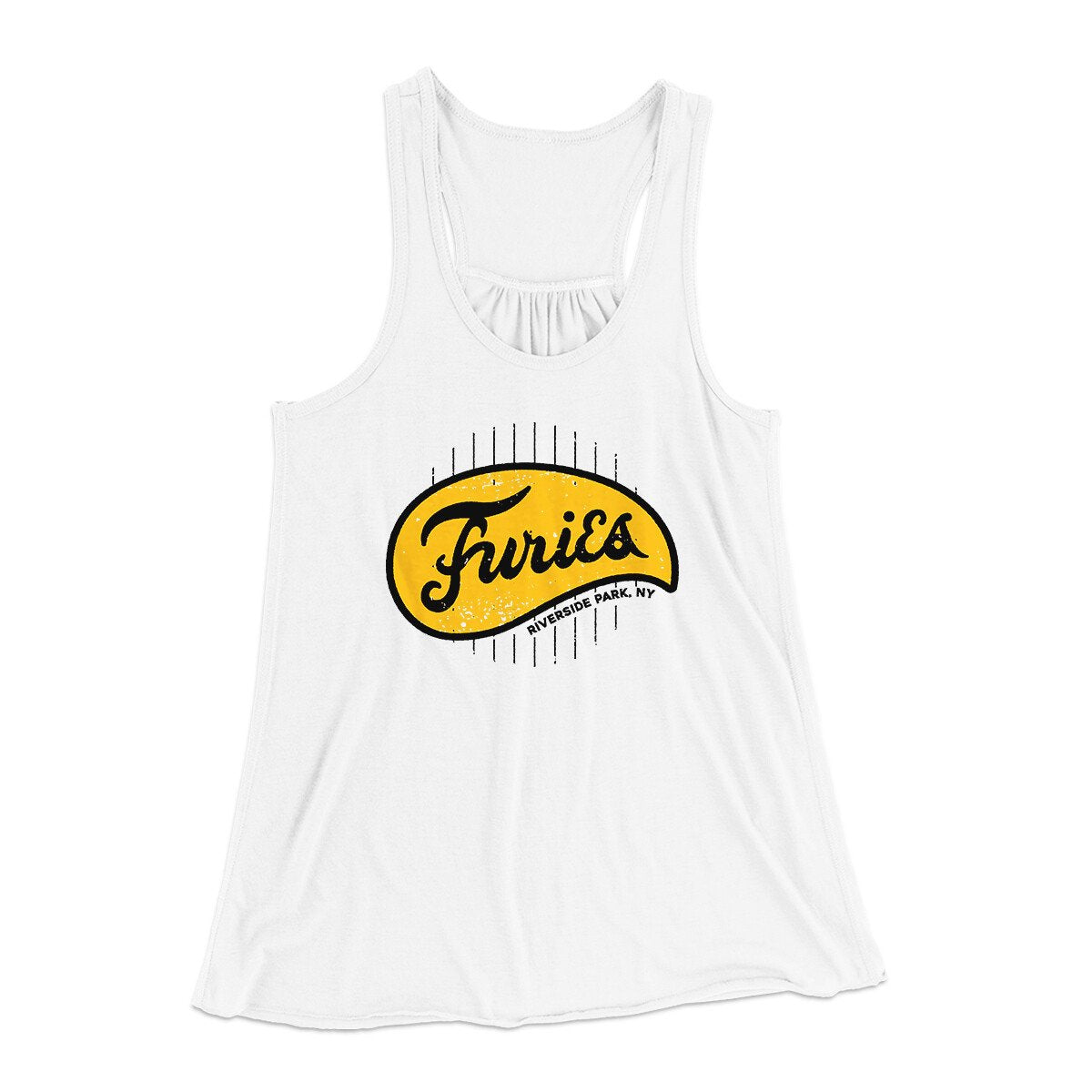 The Baseball Furies Women's Flowey Racerback Tank Top | Funny Shirt from Famous In Real Life