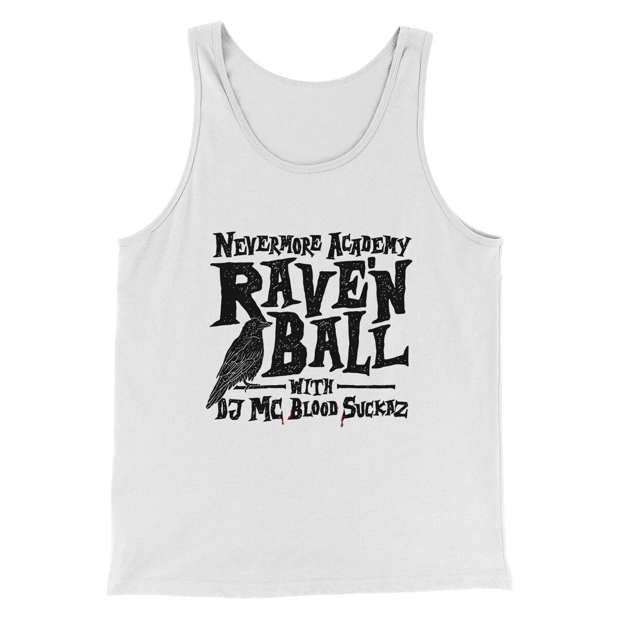 Nevermore Academy Rave'n Ball Men/Unisex Tank Top | Funny Shirt from Famous In Real Life