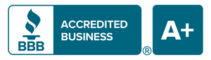 Better Business Bureau badge of accreditation